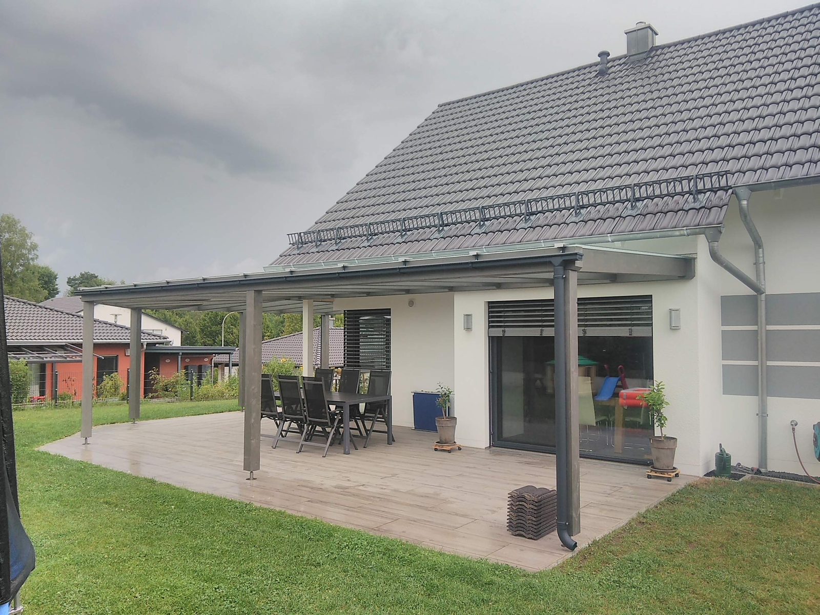 Balkon, Überdachung oder Treppe, Foto 11