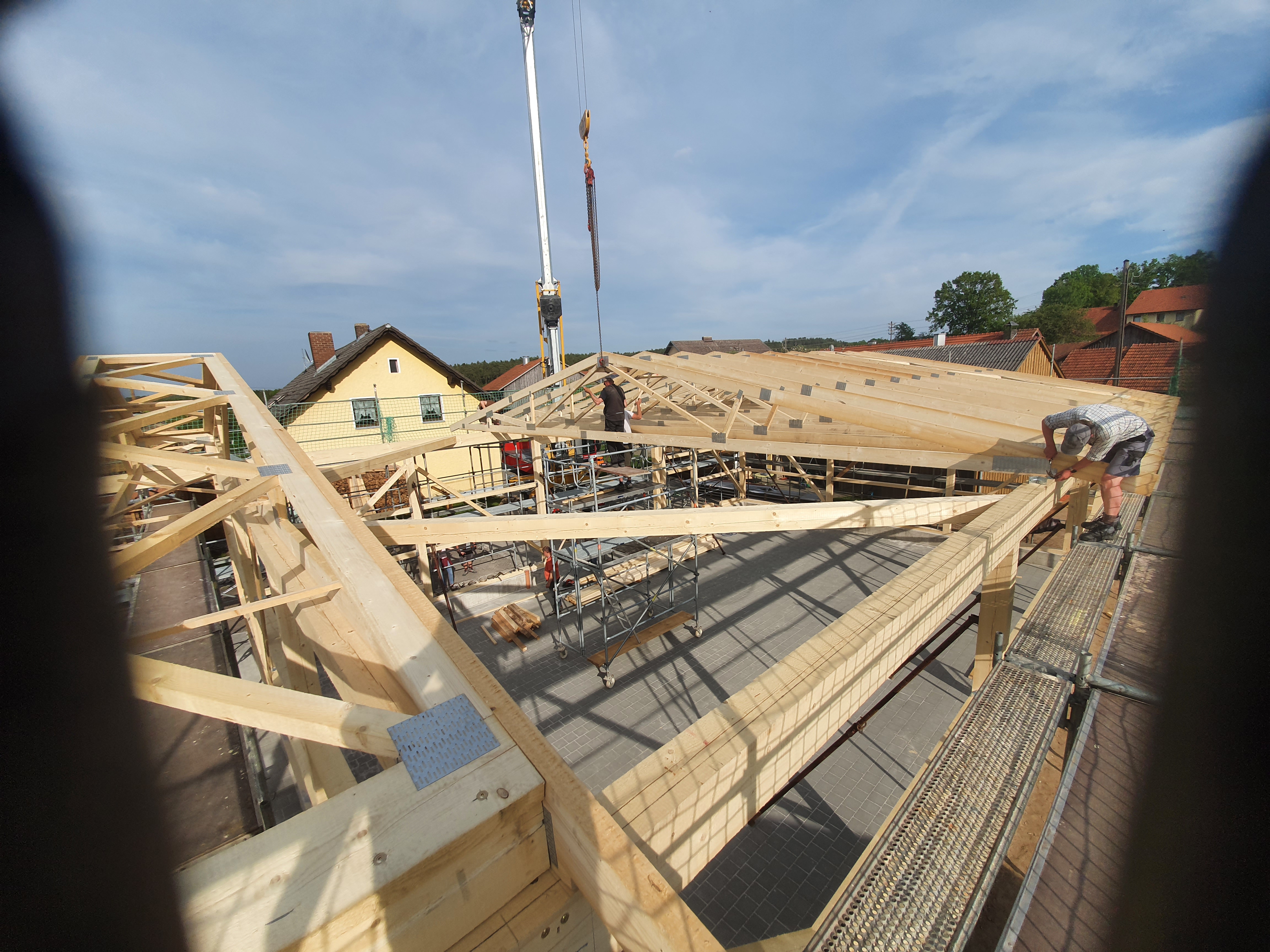 Hallenbau, Foto 17